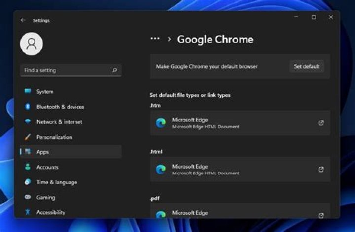 Windows 11 default browser switch prompt