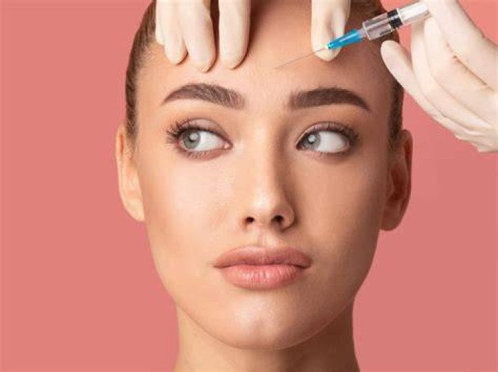 woman getting botox